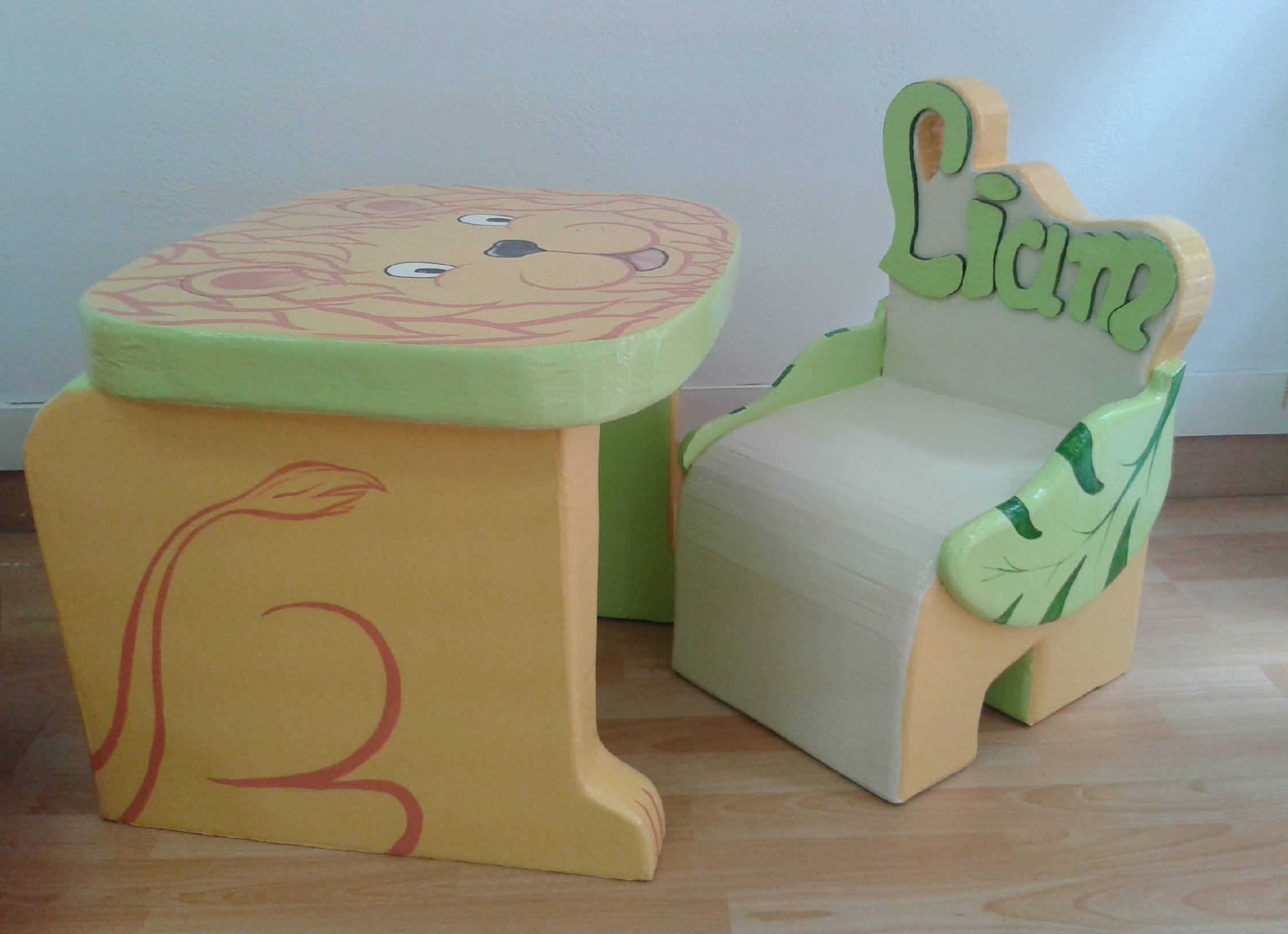 table et chaise enfant