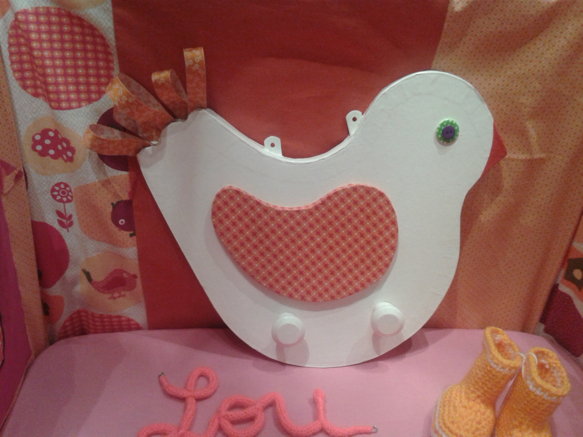 pat&egrave;res en carton chambre d'enfant ( vendu)